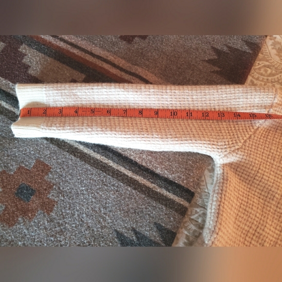 Nordstrom Cashmere Sweater Womens M Light Pink Crew Neck Pullover Boxy - Picture 9 of 9